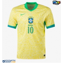 Moški Nogometni dresi Brazilija Rodrygo Goes #10 Domači Copa America 2024 Kratek Rokav